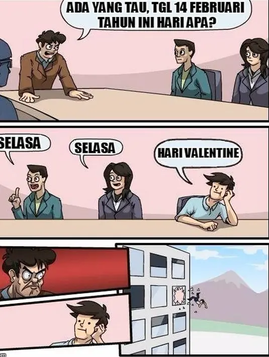 14 Februari hari apa? (Twitter.com)