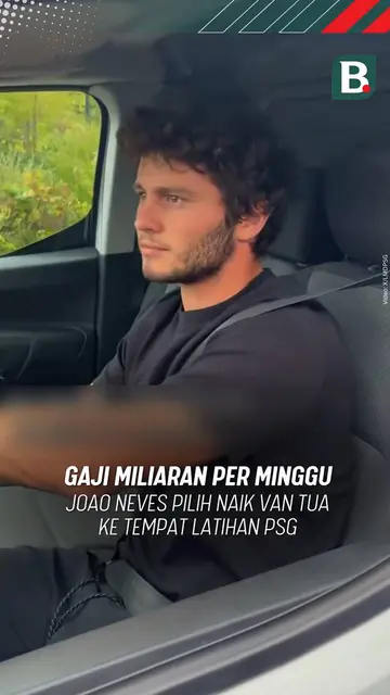 Gaji miliaran per minggu, Joao Neves pilih naik van tua ke tempat latihan PSG