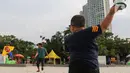 Pihak pengelola Taman Impian Jaya Ancol mencatat, sejak 10 hingga 13 Mei 2025, total pengunjung lokasi wisata tersebut mencapai 154.140 orang. (Liputan6.com/Herman Zakharia)