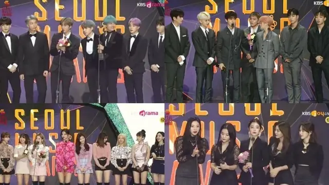 Para pemenang Seoul Music Awards 2019 (Soompi)