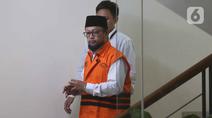 Ishfah Abidal Aziz namalain Gus Alex usai menjalani pemeriksaan lanjutan di Gedung Merah Putih Komisi Pemberantasan Korupsi (KPK), Jakarta, Rabu (13/5/2026). (Liputan6.com/Helmi Fithriansyah)