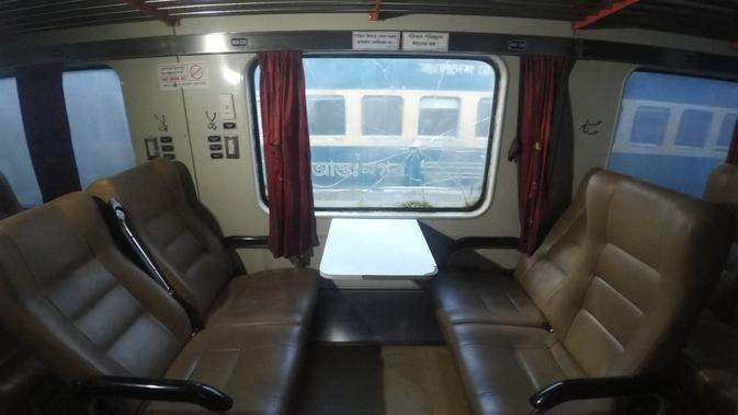 Sonar Bangla Express, kereta api super kuat buatan PT Inka yang diekspor ke Bangladesh. (/Afra Augesti)