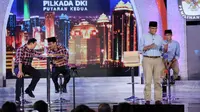 Quick Count Charta Politika 97,75%: Ahok 42,3%, Anies 57,7%