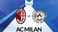 Liga Italia - AC Milan vs Udinese. (Bola.com/Sakti Prabu Pringgodani)