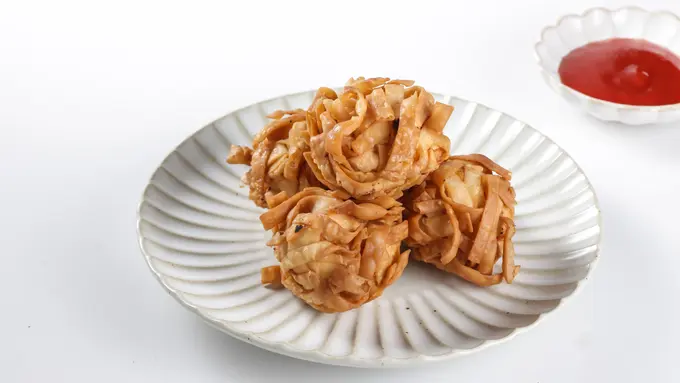 resep pangsit tahu rambutan