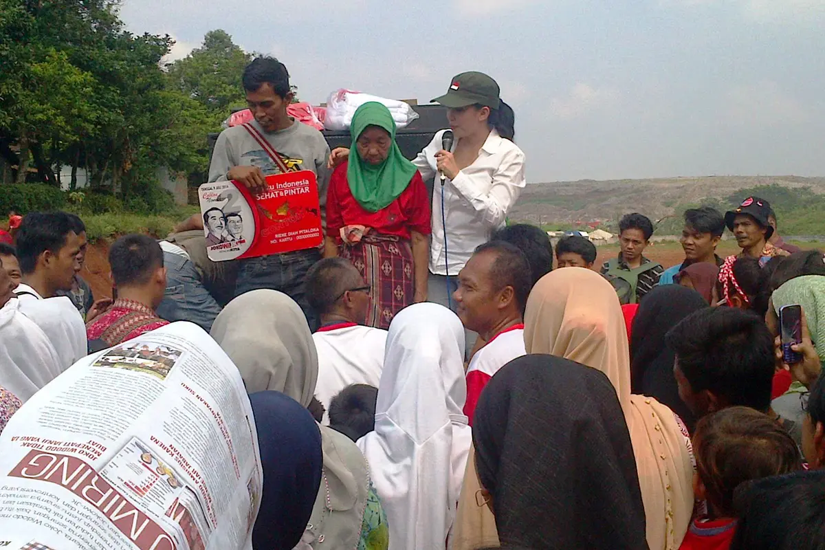 Pemulung Bantar Gebang Sumbang Rp 2 Juta untuk Jokowi