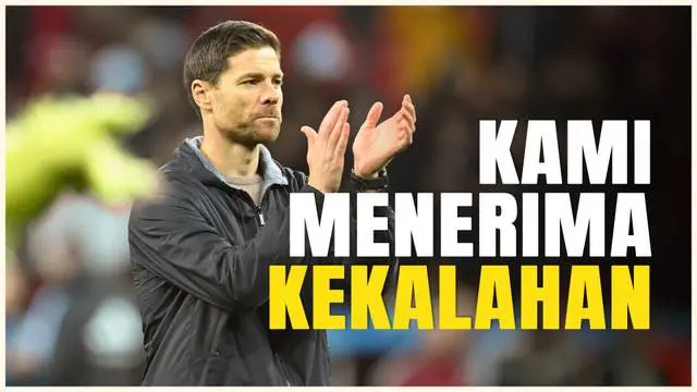 Berita Video, Xabi Alonso beri komentar setelah Bayer Leverkusen kalah dari RB Leipzig