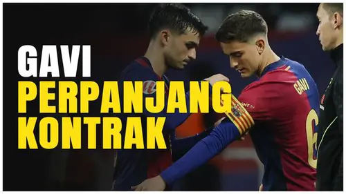 VIDEO: Gavi Resmi Perpanjang Kontrak Hingga 2030, Barcelona Buatkan Klausul Menarik