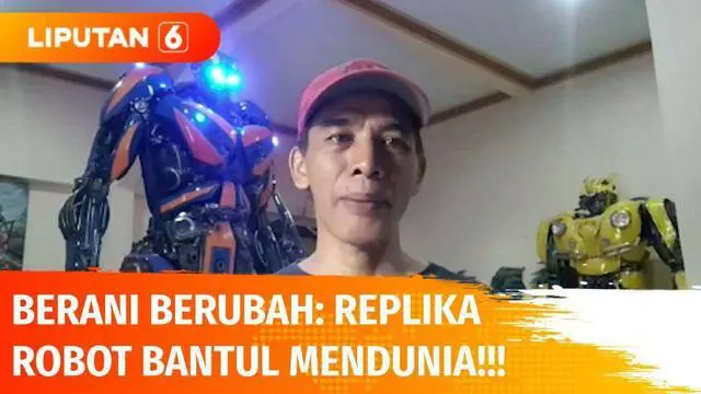 VIDEO: Berani Berubah: Replika Robot Bantul Mendunia, Dibuat dari Motor Bekas
