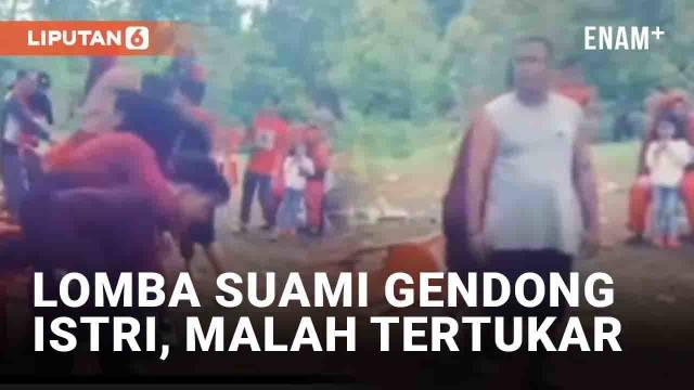 Momen lomba lari suami gendong istri sukses menggelitik warganet di media sosial. Awalnya para suami menjemput istrinya masing-masing untuk digendong. Setelah para suami menjemput istri dan berlari kembali, beberapa suami dan istri kebingungan karena...