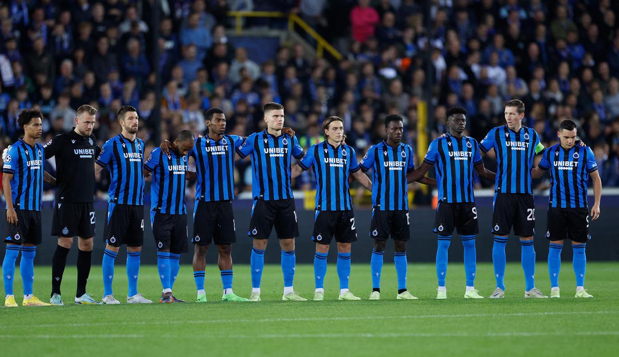 UEFA hari ini mengumumkan bahwa mengheningkan cipta akan diadakan sebelum kick-off untuk mengenang para korban peristiwa tragis di Stadion Kanjuruhan di Indonesia. (AFP/Kenzo Tribouillard)
