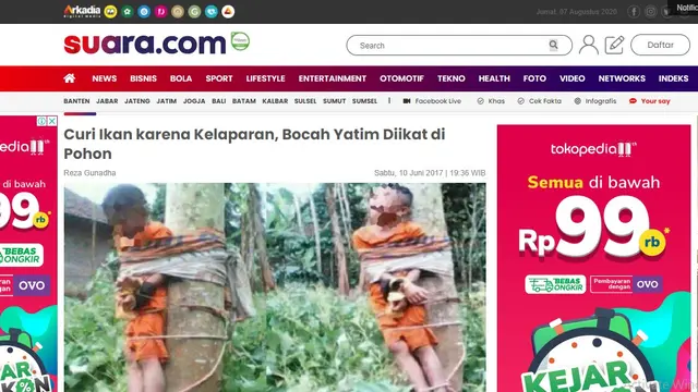 tangkapan layar suara