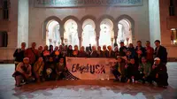Berikut keseruan wisata halal Elhijab saat berkunjung ke USA. (Foto: Dok.Elhijab)