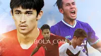 Ilustrasi - Syamsir Alam, Ryuji Utomo, Gavin Kwan, Andik Vermansah (Bola.com/Adreanus Titus)