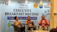 Executive Breakfast Meeting IKA Fikom Unpad, di Jakarta, Rabu (8/10/2025). (Foto: Liputan6.com/Tira Santia)