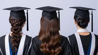 Ide Potongan Rambut Wanita Muda untuk Wisuda yang Elegan. Gemini