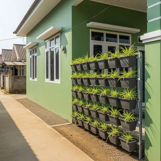 Desain Rumah Hijau dengan Pagar Tanaman Aman dari Ular