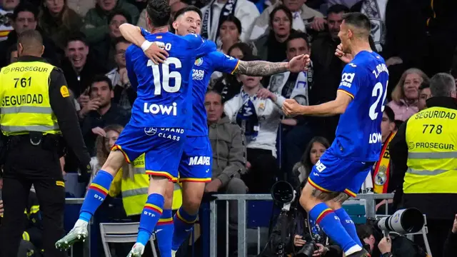 Kalah dari Getafe, Real Madrid Gagal Pepet Barcelona
