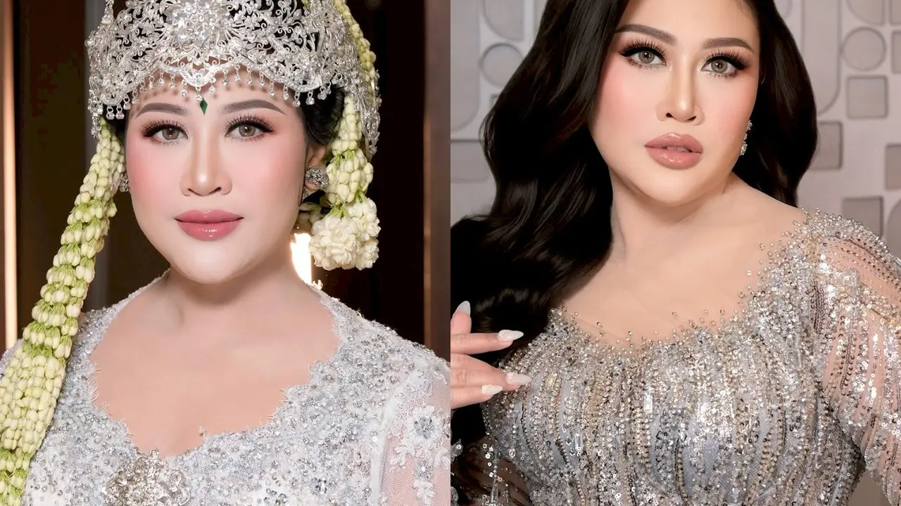 Boiyen Resmi Menikah, Intip Pesona Sang Komedian dalam Balutan Siger Sunda hingga Gaun Berpayet Mewah