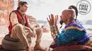 Mena Massoud sebagai pemeran Aladdin akan beradu peran dengan Will Smith yang memerankan jin. Aladdin bertemu dengan jin ini setelah mendapatkan lampu ajaib. (Liputan6.com/IG/disneyaladdin)