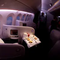Kelas bisnis Air New Zealand. (landlopers.com)