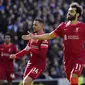 Liverpool sukses memetik poin penuh kala bertandang ke markas Brighton pada pekan ke-29 Premier League 2021/2022. Liverpool menang dua gol tanpa balas atas tuan rumah. (AP/Kirsty Wigglesworth)