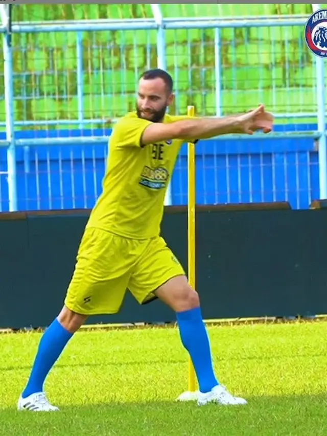 6 Potret Sergio Silva Resmi Latihan dengan Arema FC, Ikut Perkuat di BRI Liga 1