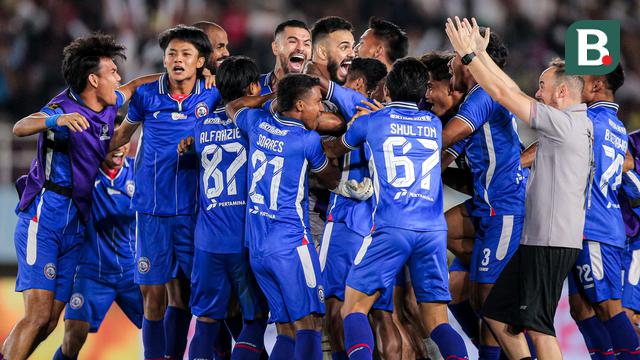 Arema FC menjuarai Piala Presiden 2024.