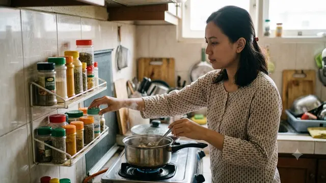 Kesalahan dalam  Menyimpan Bumbu Dapur