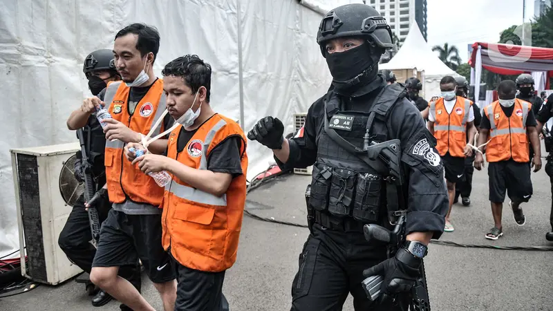 FOTO: Polisi Gagalkan Penyelundupan 1,1 Ton Sabu Jaringan Timur Tengah