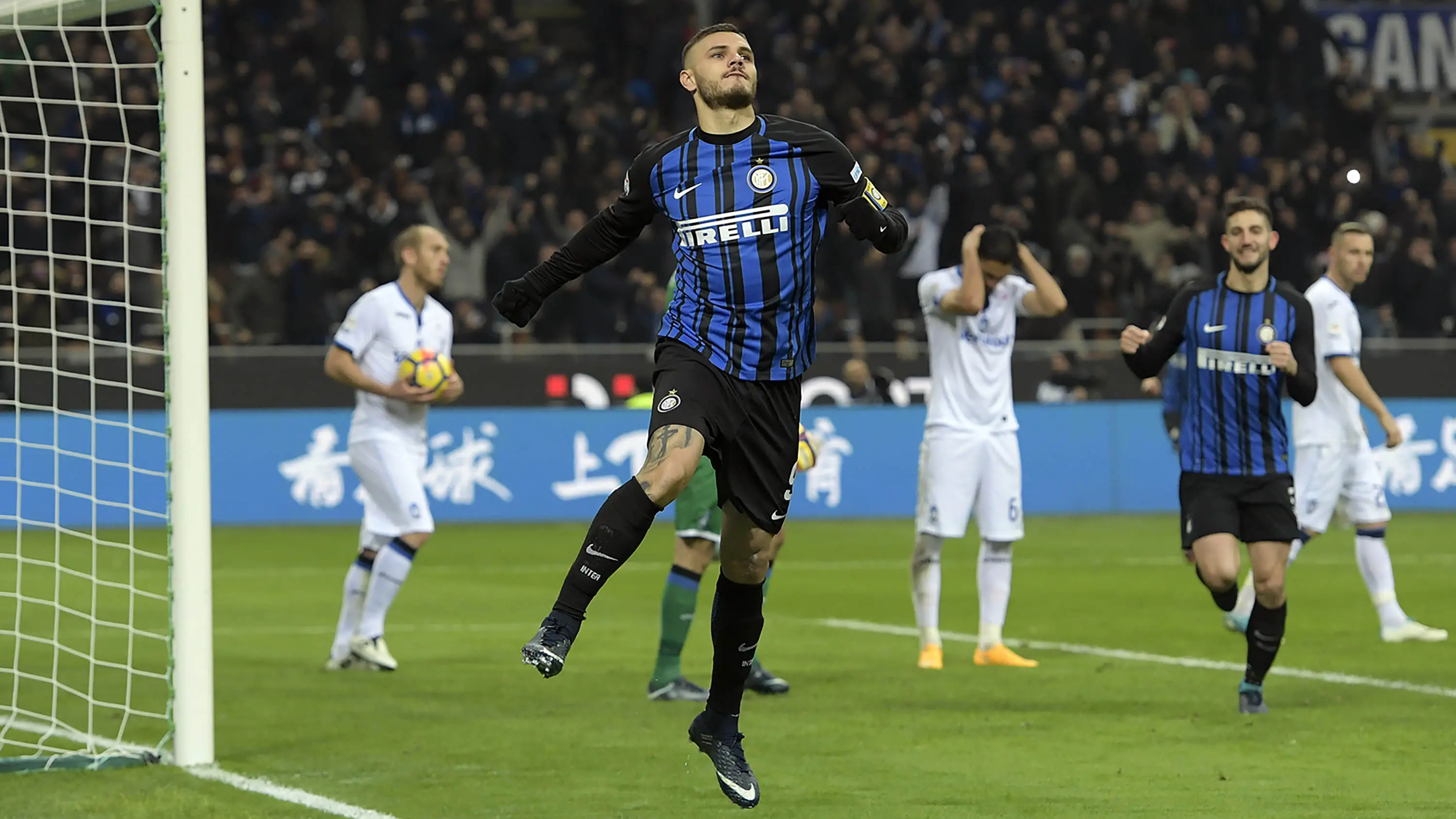 Striker Inter Milan Mauro Icardi. (AFP/Miguel Medina)