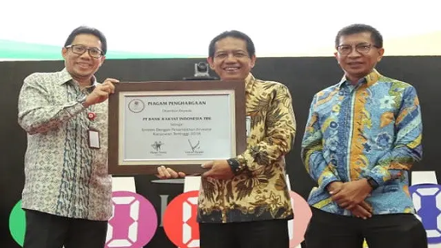 Bank BRI Raih Penghargaan Emiten Penambahan Investor Karyawan Tertinggi 2018