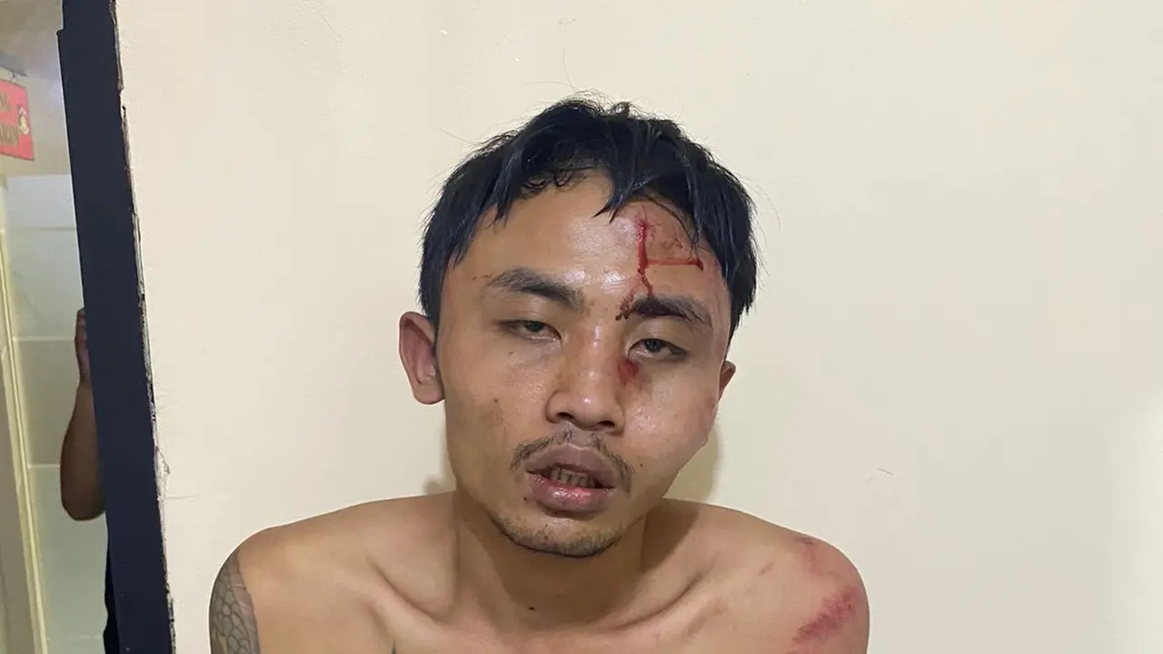 Salah satu terduga maling motor di Jagakarsa, Jakarta Selatan (Istimewa)