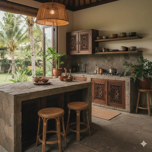 Model Dapur Bali