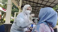 Pemerintah Kota Depok telah meminta Aparatur Sipil Negara (ASN) untuk melakukan tes swab. (Dicky Agung Prihanto)