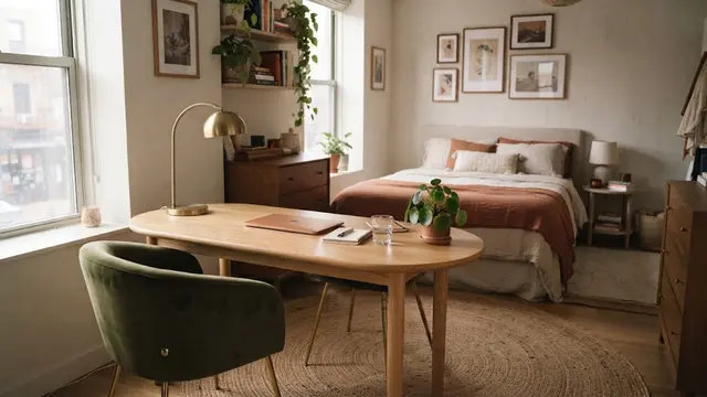 Inspirasi Ruang Kerja di Dalam Kamar Tidur
