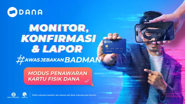 Awas Jebakan Badman: Modus Penawaran Kartu Fisik DANA.