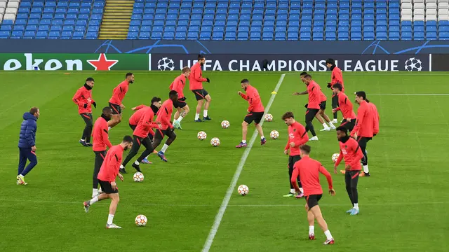 Latihan Atletico Madrid
