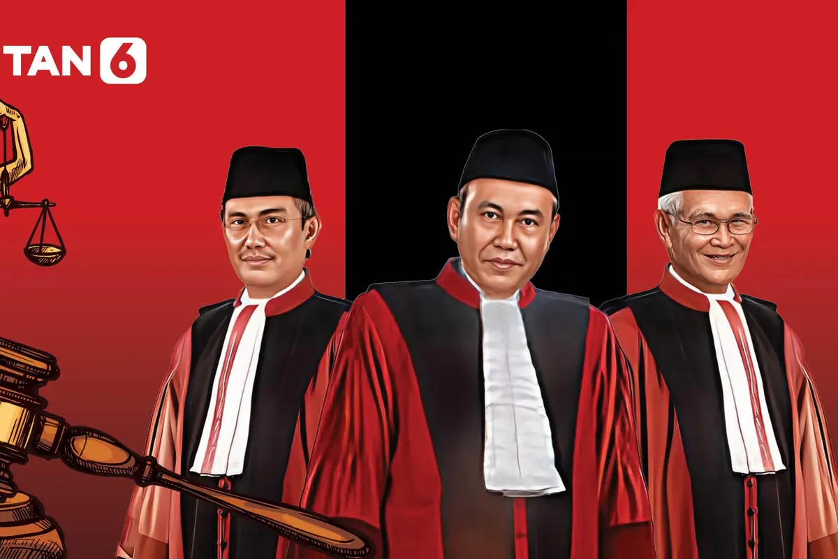 Banner Infografis Menanti Sidang Etik 9 Hakim Konstitusi Pemutus Syarat Capres-Cawapres. (Liputan6.com/Abdillah)