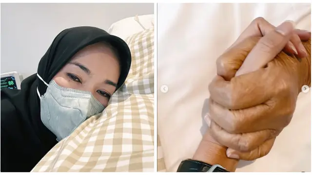 6 Potret Alya Rohali Buka Puasa Bareng Ibu yang Sedang Sakit, Bikin Ruangan Khusus di Rumah Kakak