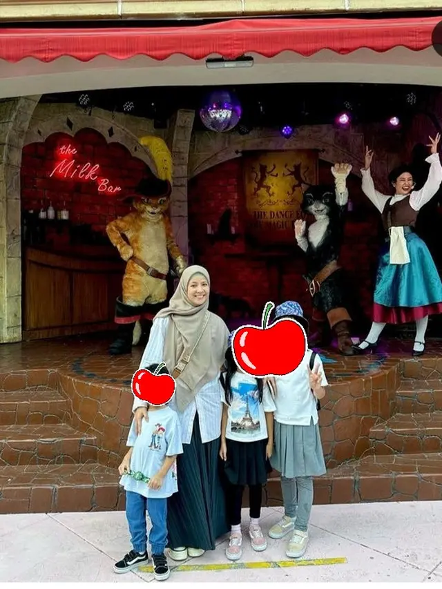 Natasha Rizky dan Desta liburan bareng anak-anak pasca cerai (Foto: instagram desta80s)