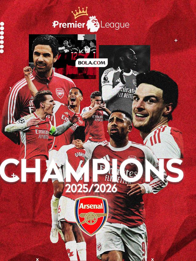 Arsenal Juara Liga Inggris - Premier League