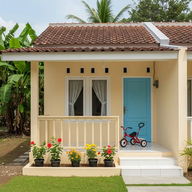 9 Warna Cat Teras untuk Rumah Ramah Anak, Ciptakan Suasana Aman dan Stimulatif