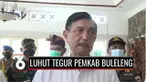Menteri Koordinator Maritim dan Investasi Luhut Binsar Panjaitan, menyoroti masih tingginya kasus Covid-19 di Buleleng, Bali. Luhut juga sempat menegur jajaran Pemkab Buleleng, Bali, yang dinilai tidak kompak dalam menangangi kasus pandemi Covid-19.