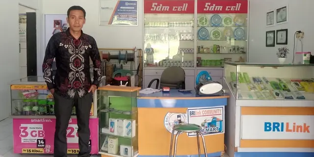 Buka 3 Cabang, AgenBRILink Ini Permudah Petani Jangkau Layanan Keuangan
