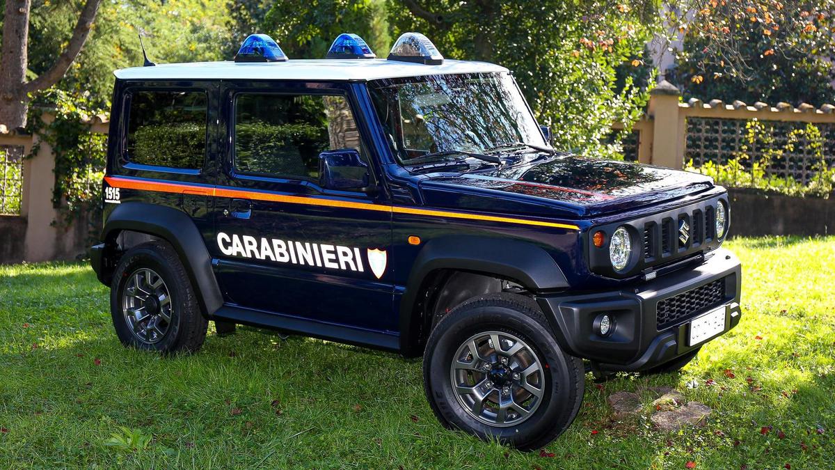 Langka di Indonesia, Suzuki Jimny Jadi Kendaraan Dinas Polisi Italia