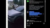 Viral Mobil Listrik Hyundai Ioniq 5 Mogok di Ancol, Bikin Macet Parah! (ist)
