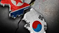Ilustrasi konflik Korea Selatan dan Korea Utara (foto: youtube.com)