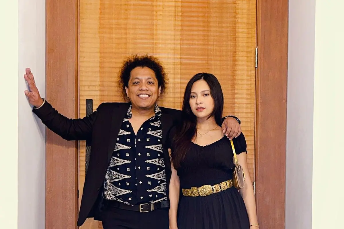 Indah Permatasari dan Arie Kriting. (Foto: Dok. Instagram @indahpermatas)