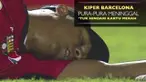 Video kiper Barcelona SC, Maximo Banguera yang coba mengelabui wasit dengan pura-pura meninggal di lapangan